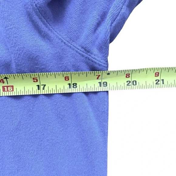 VTG Disney Store Purple Long Sleeve Top Winnie The Pooh Embroidered Mittens M - Picture 8 of 11